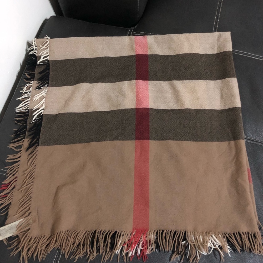 Burberry scarf.